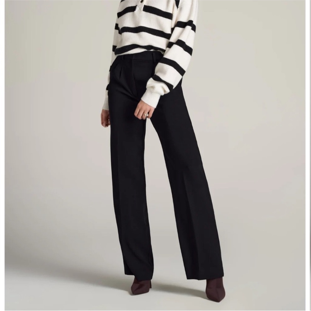 American Tall Black Wide Leg Women's Pants